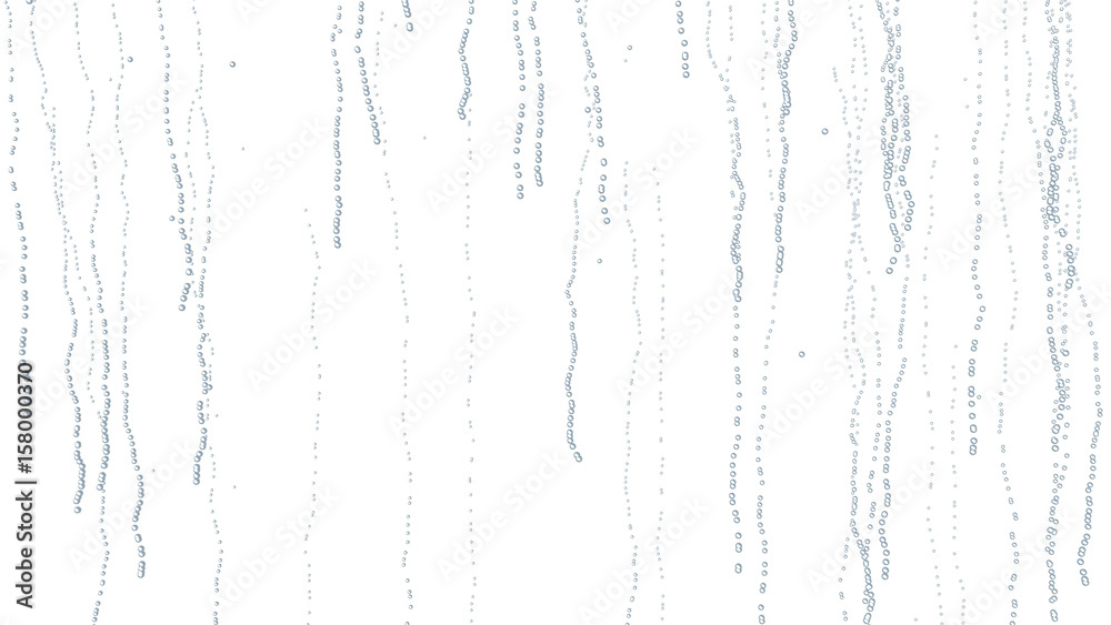 Rain drops on window glasses surface background, wideangle shot of