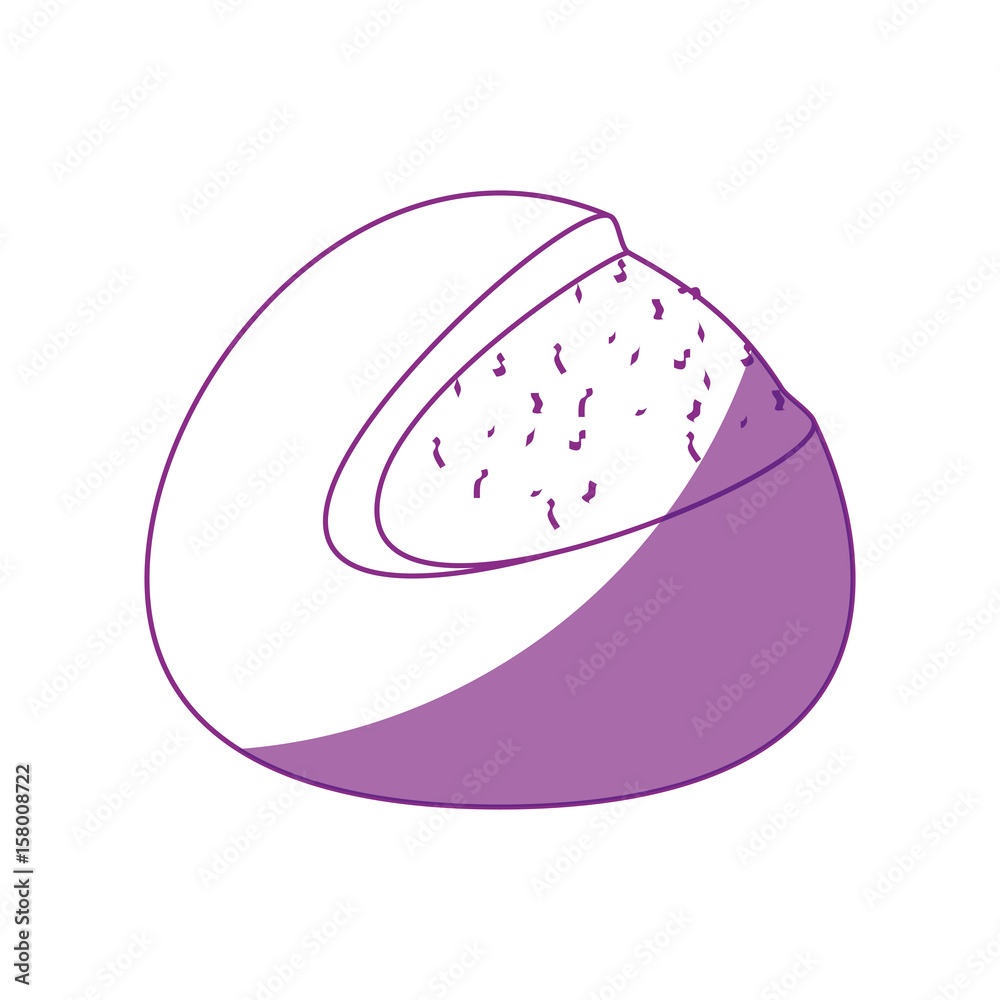 roll of bread icon over white background. vector illustration roll of bread icon over white background. vector illustration