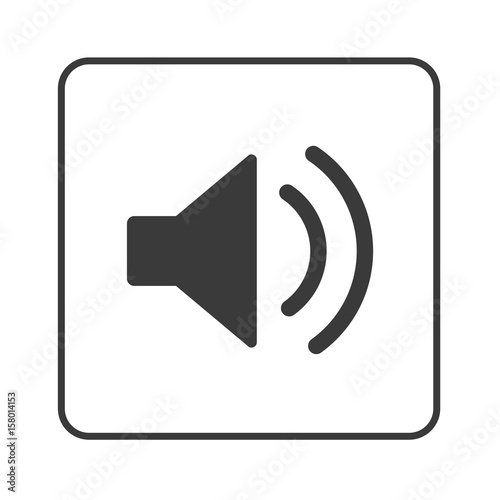 Lautsprecher - Lautstärke - Simple App Icon