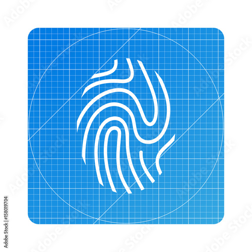 Blueprint - Fingerabdruck