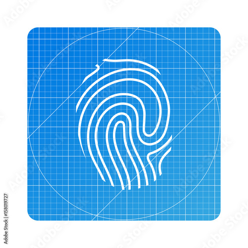 Blueprint - Fingerabdruck Identität