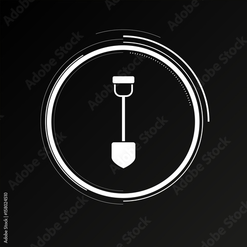 Future Button - Schaufel