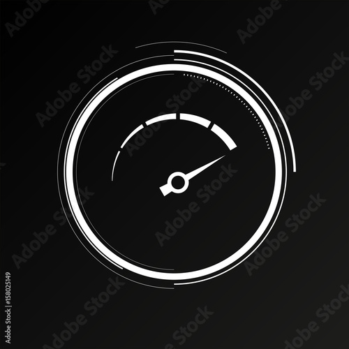 Future Button - Tachometer