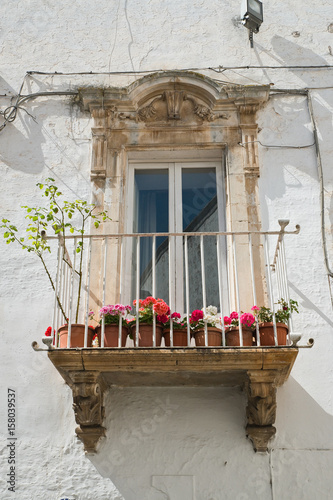 Historical palace. Martina Franca. Puglia. Italy. photo