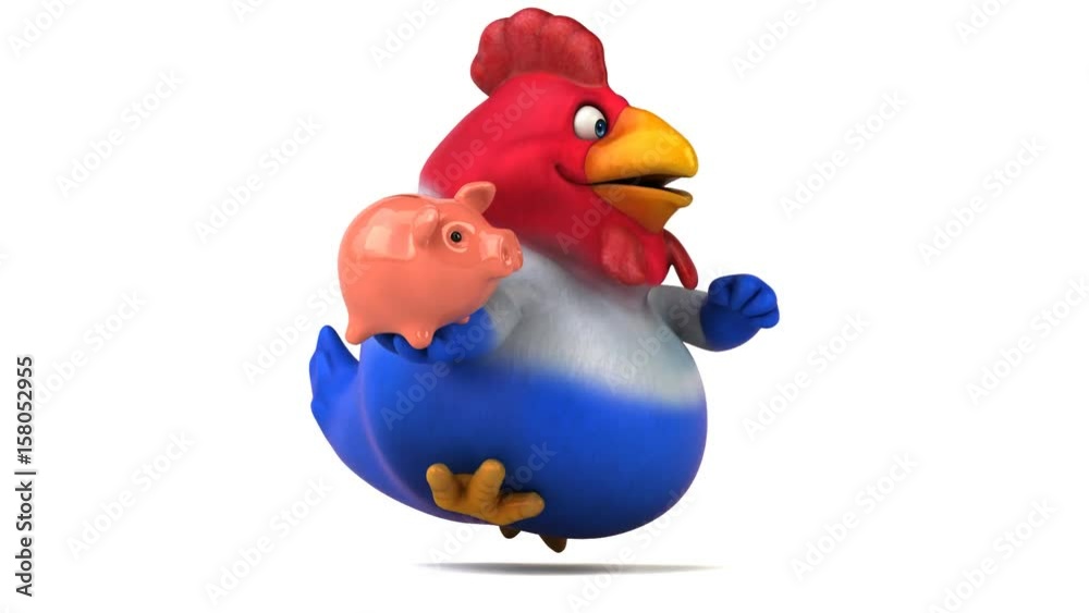 French chick - 3D Animation French chick - 3D Animation