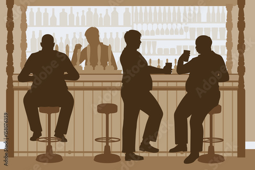 Fat men bar