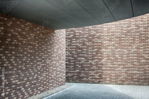 Obraz na płótnie Brick wall made of bricks w salonie