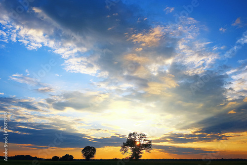 Heap of clouds in the sky
