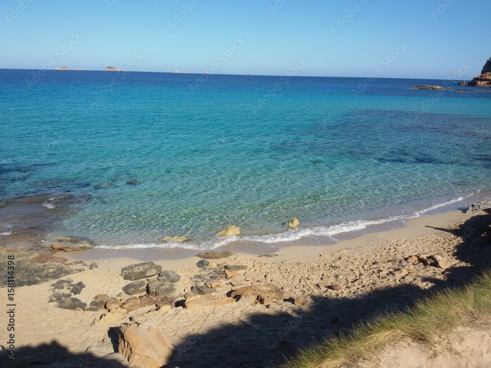 Obraz premium Ibiza island landscape 