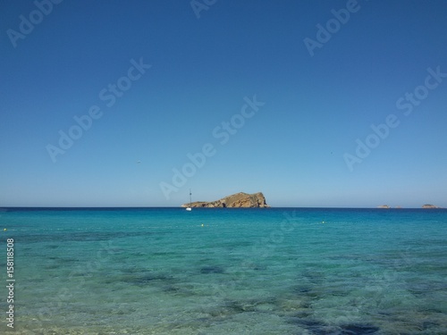 Ibiza island landscape 