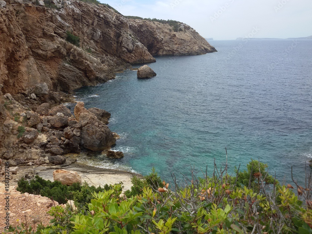 Ibiza island landscape
