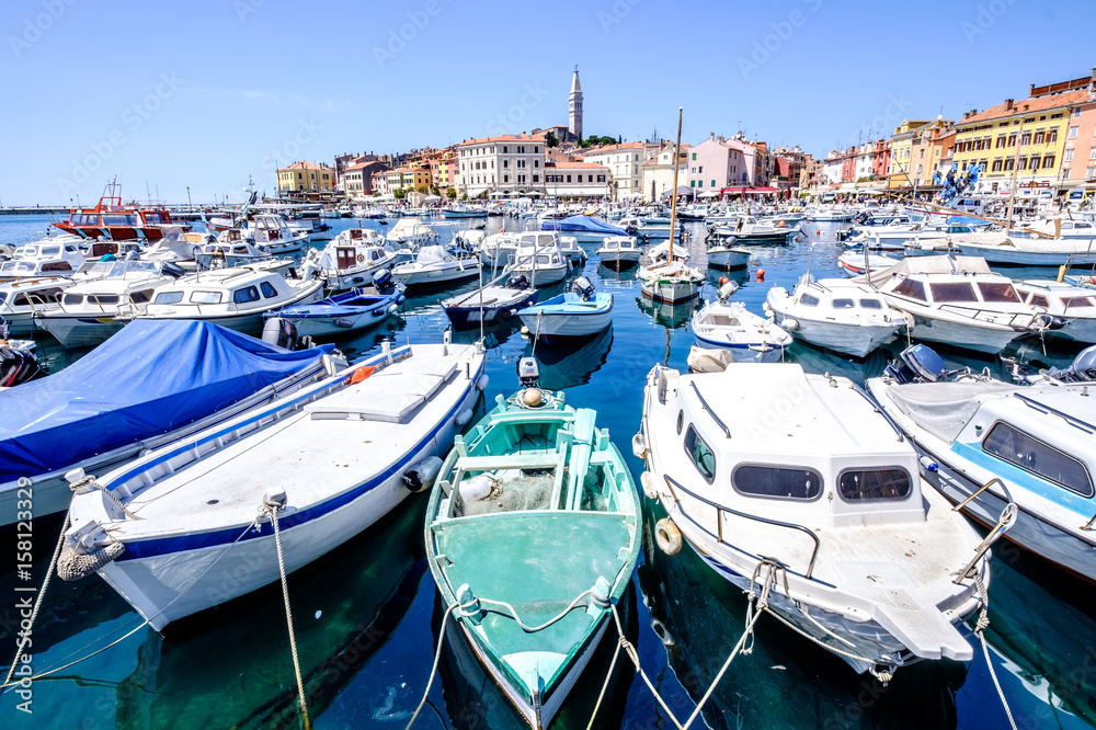 Obraz premium old town rovinj - croatia