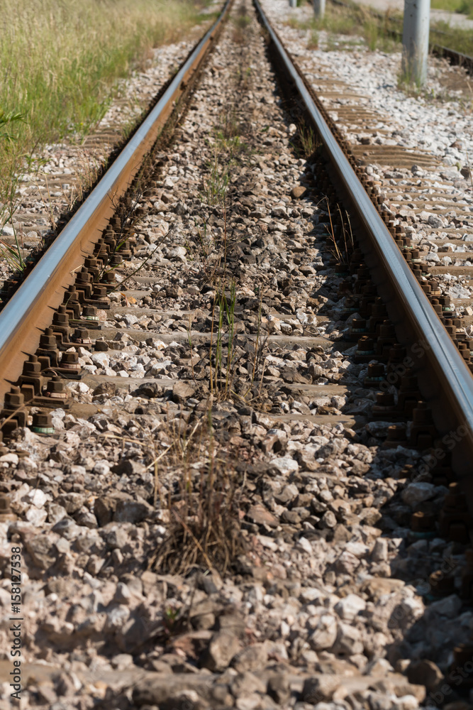 Naklejka premium Railway