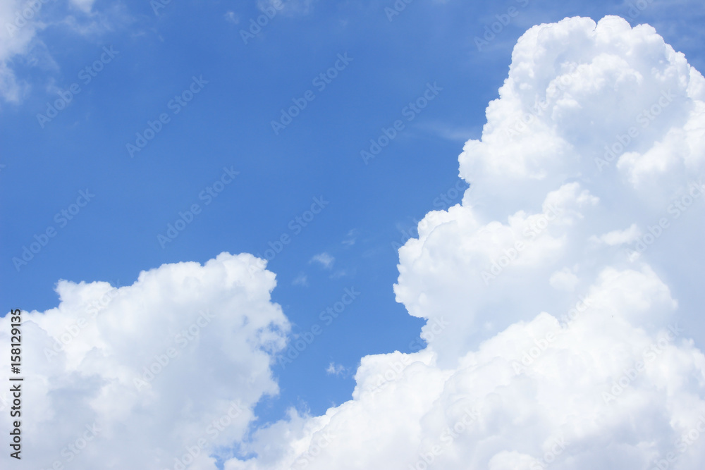 Naklejka premium Sky with clouds.