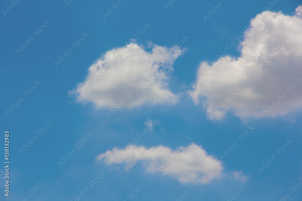 blue sky cloud background