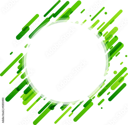 Abstract global social communications world map.