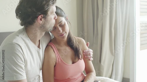 Couple disappointed with pregnancy test results