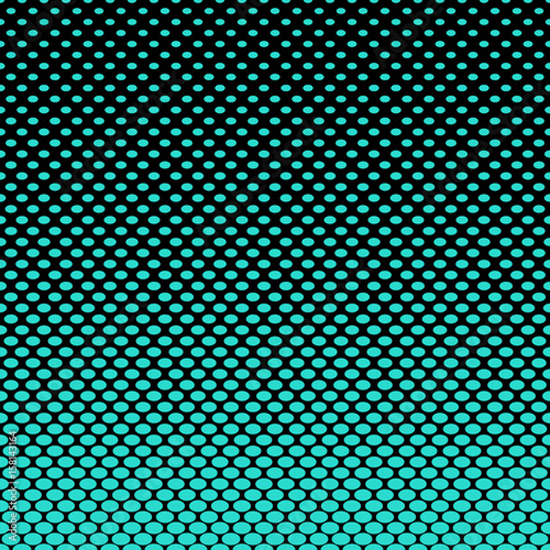 Ellipse pattern halftone background