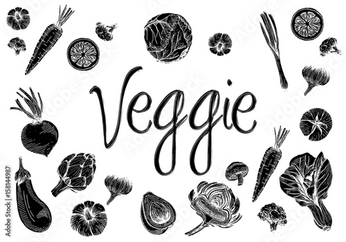 Veggie background