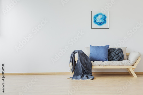 Blue home decoration © Photographee.eu