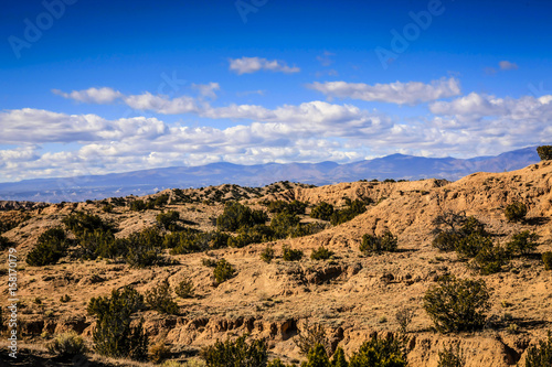 View of the Santa Fe National Forest in New Mexico