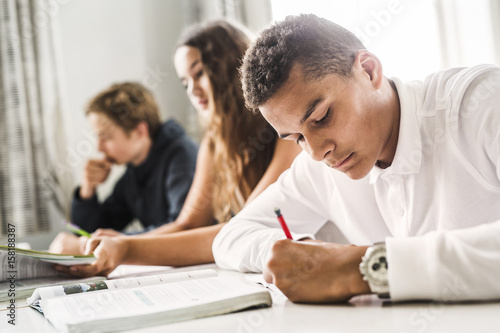 Students (14-15) in classroom