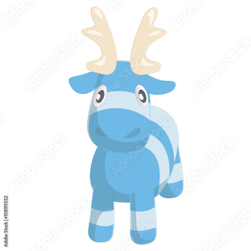 Toy baby deer stripes. Nice gift for kids. photo