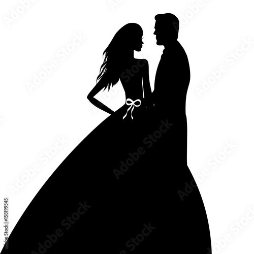 Lovely couple illustration