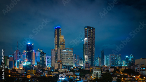 Makati city skyscrapers