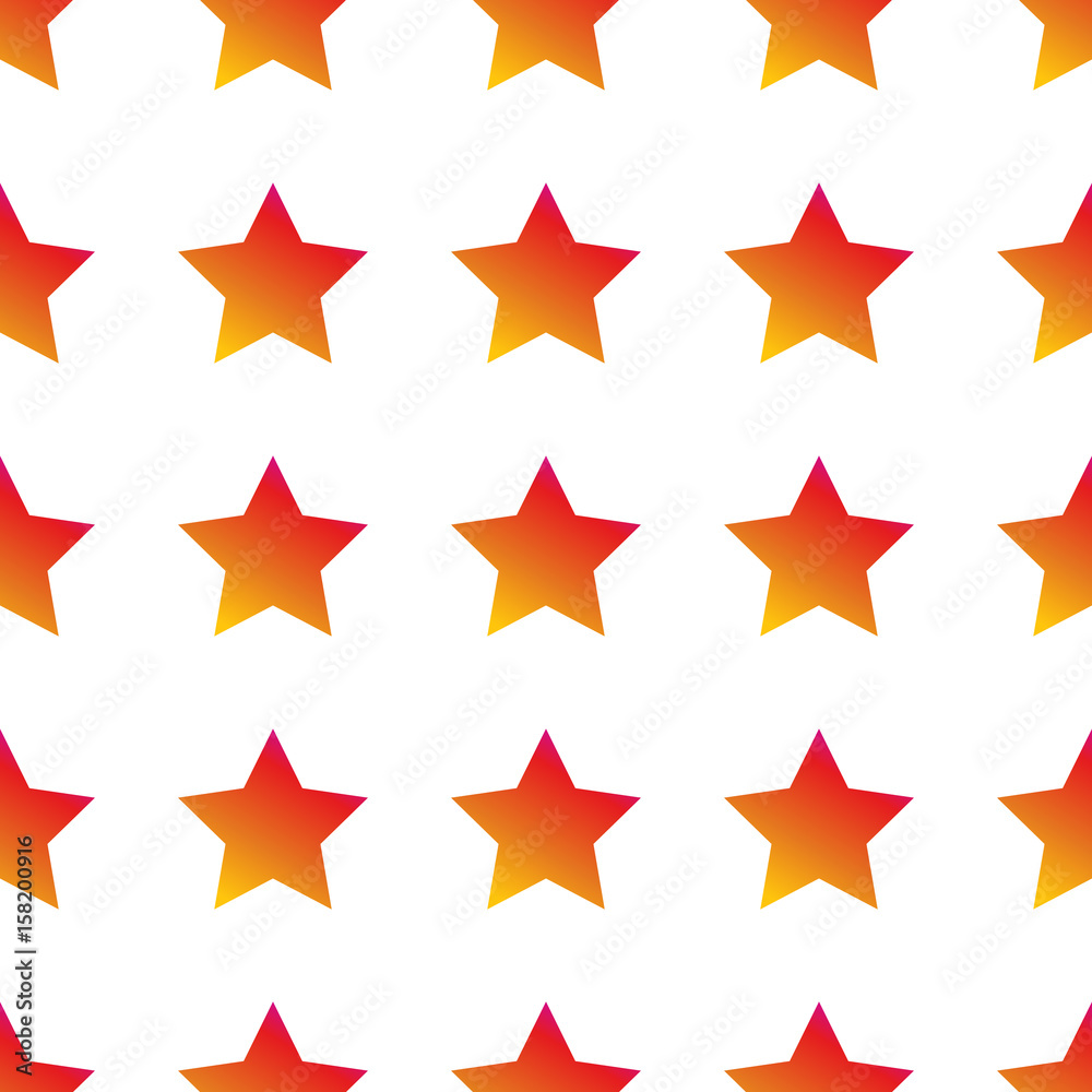 Seamless pattern with colorful stars on white background Seamless pattern with colorful stars on white background