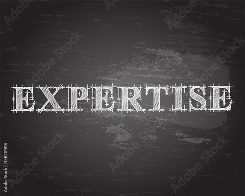 Expertise Word Blackboard