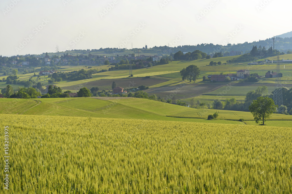 Panorama di campagna.
