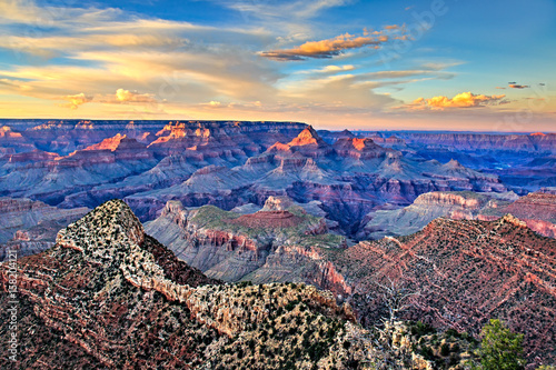Grant canyon sunset