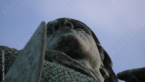 Leif Erickson Close Up