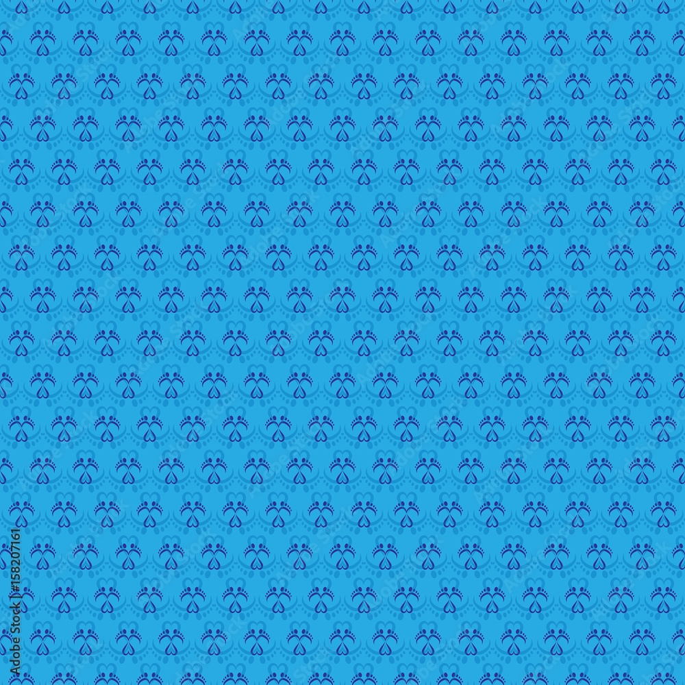 Footsteps vector pattern ilustration Footsteps vector pattern ilustration