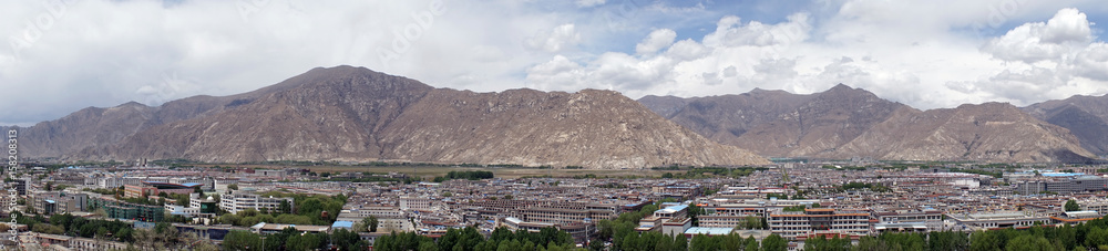 Panorama of Lhasa