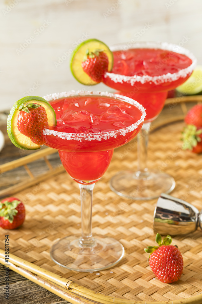 Homemade Iced Starwberry Margarita Homemade Iced Starwberry Margarita