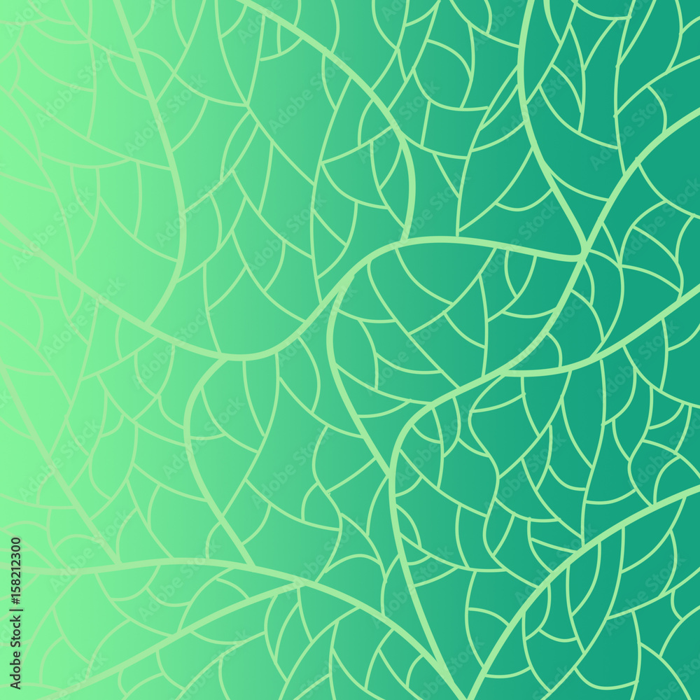 Nature pattern with leav's ornament