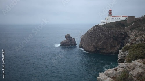 Cape St. Vincent Lighthouse in Portugal