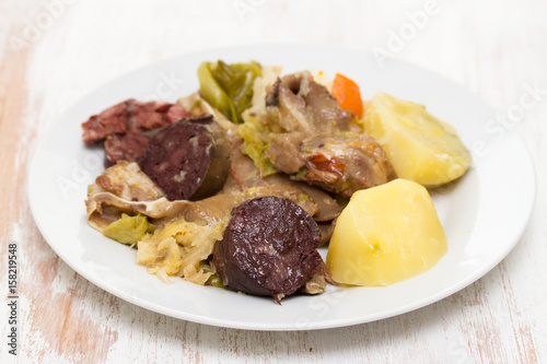 traditional portuguese dish cozido a portuguesa