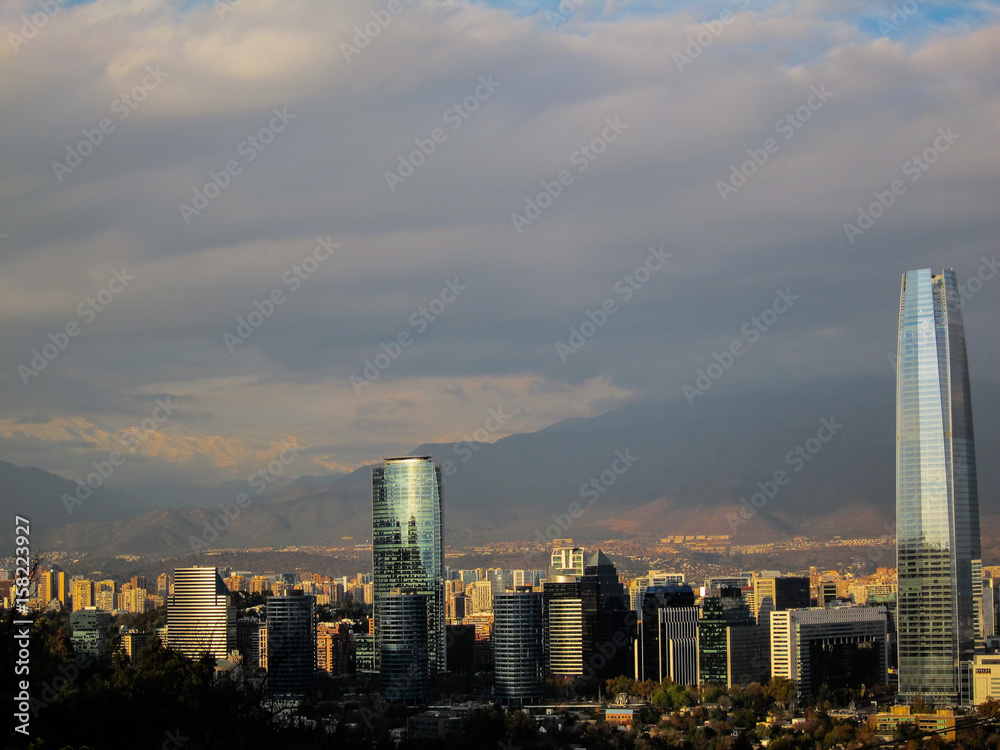 Fototapeta premium Santiago