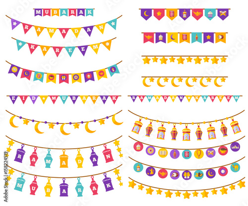 Ramadan Kareem Decorations Set