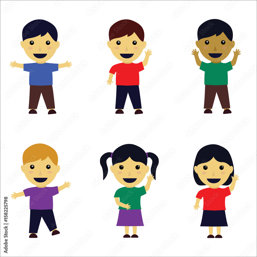 Children Vector Children Vector