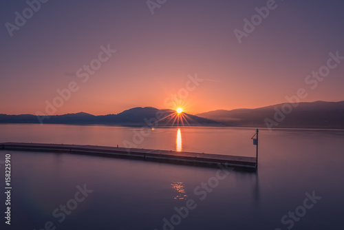 Photos Sunset at Lake Maggiore