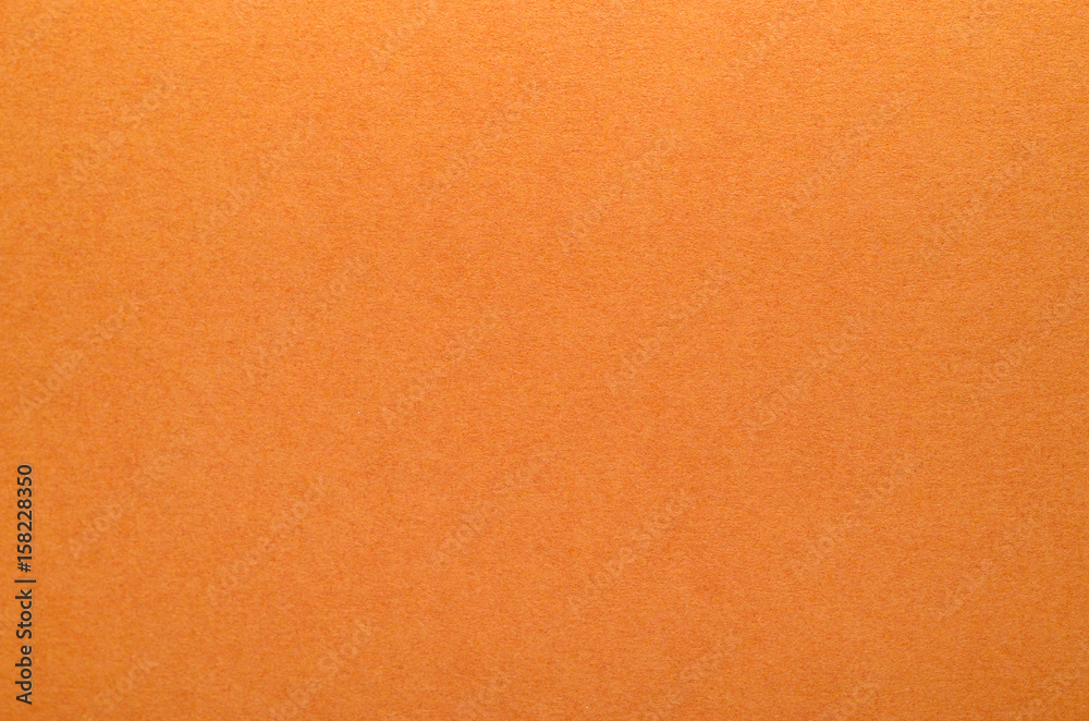 Bright orange texture of cardboard. Rough surface for background - obrazy, fototapety, plakaty 