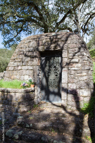 Mausoleum in old cemetery