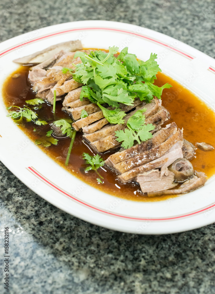 Steamed duck / goose Steamed duck / goose