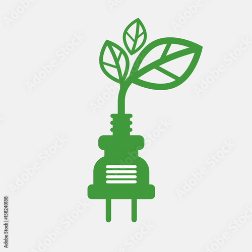 Saving Energy Concept Vector Illustration