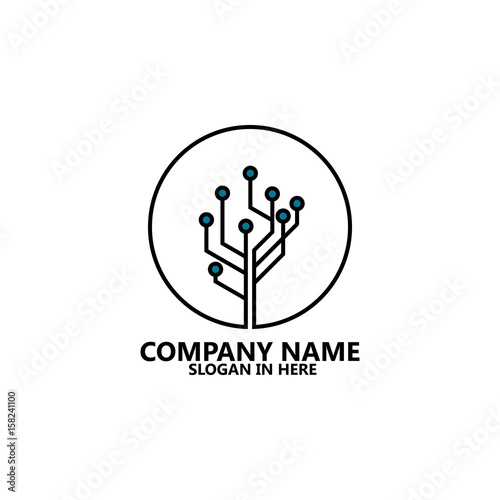 Connect Logo Template Design