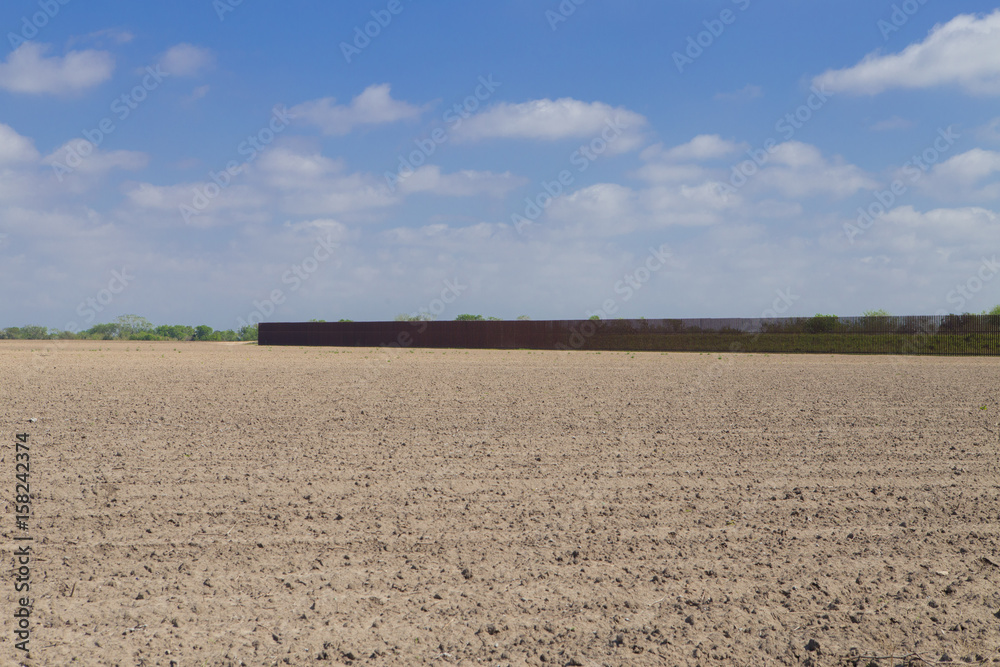 Southern border wall in Brownsville, Texas Southern border wall in Brownsville, Texas